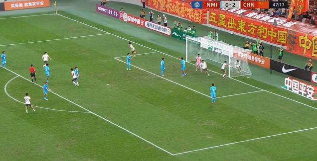 2分钟2球！王钰栋传中助攻朱鹏宇头球破门，U22国足3-0领先！